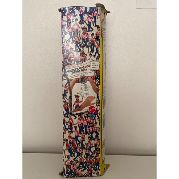 Wheres Waldo Wenda Doll With Accessories & Games Mattel 1991 Collectible In Box - Picture 6 of 16